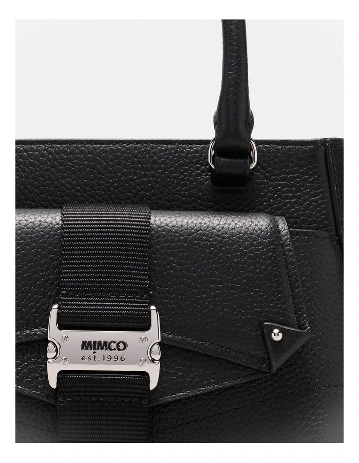 Retrospect Tote Bag in Black image 6