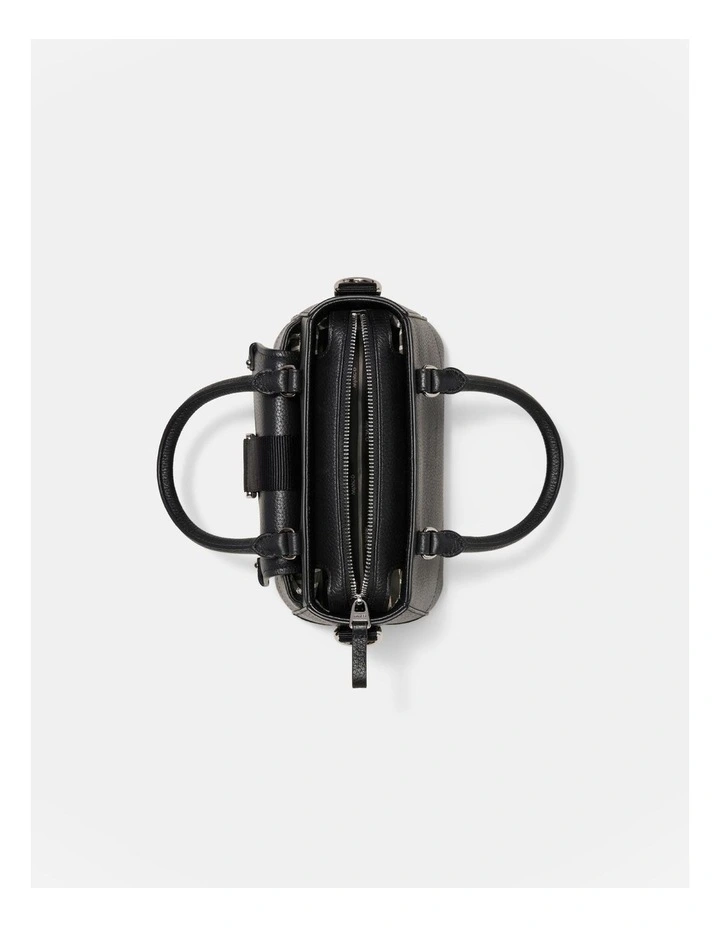 Retrospect Tote Bag in Black image 7