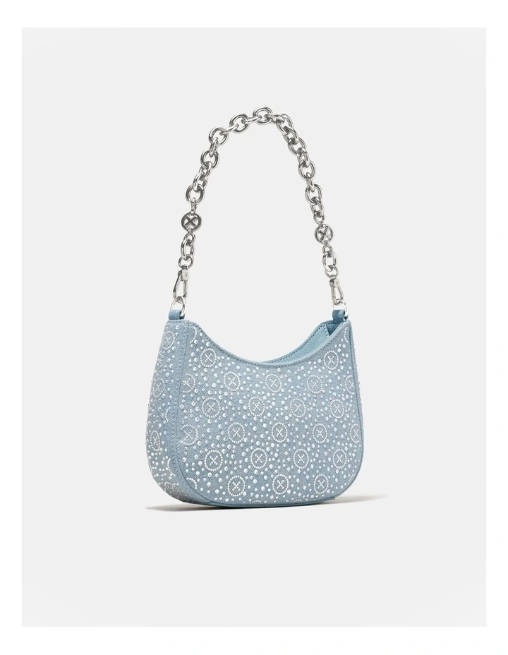 Sparkle Shoulder Bag in Denim image 2