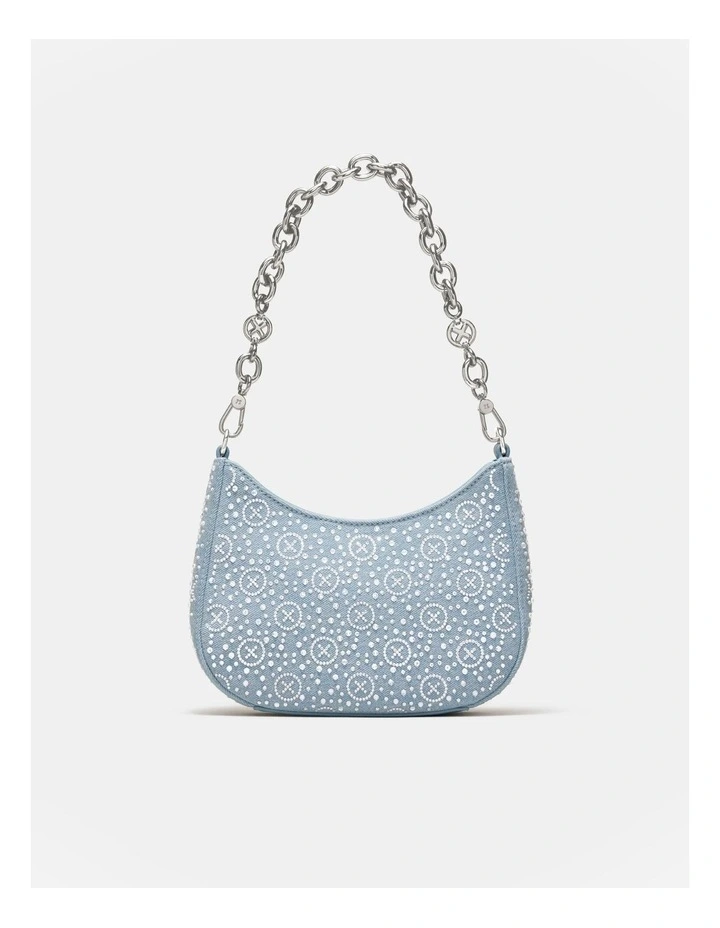 Sparkle Shoulder Bag in Denim image 3