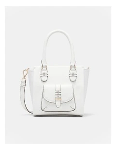 Deco Tote Bag in White