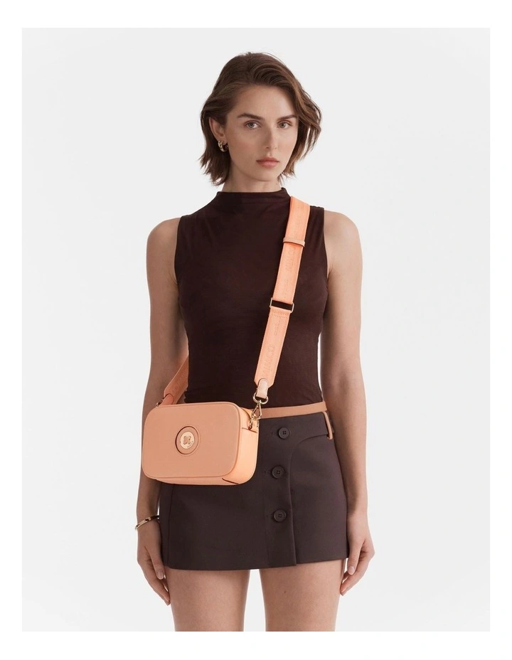 Mim-mazing Crossbody Bag in Pastel Peach image 2