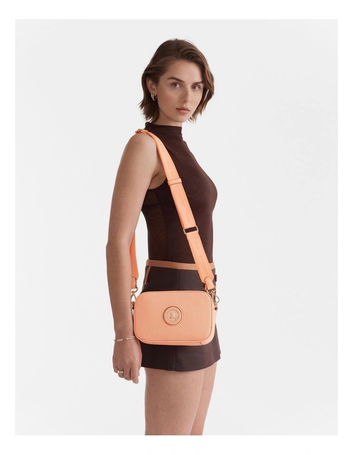 Mim-mazing Crossbody Bag in Pastel Peach image 4