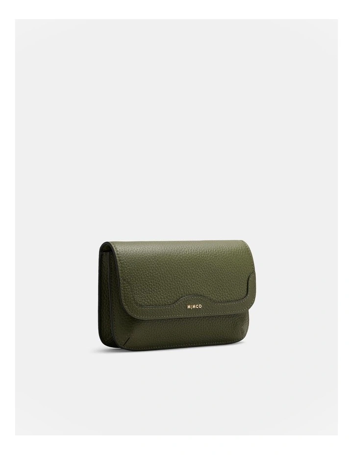 Jett Flapover Crossbody Bag in Winter Moss image 3