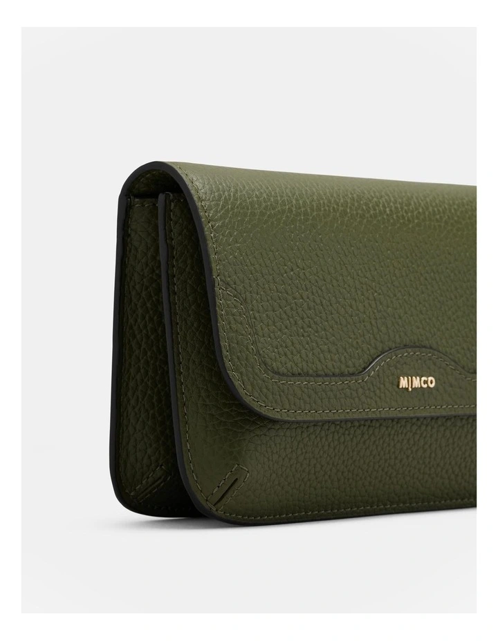 Jett Flapover Crossbody Bag in Winter Moss image 6