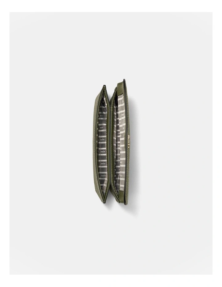 Jett Flapover Crossbody Bag in Winter Moss image 7