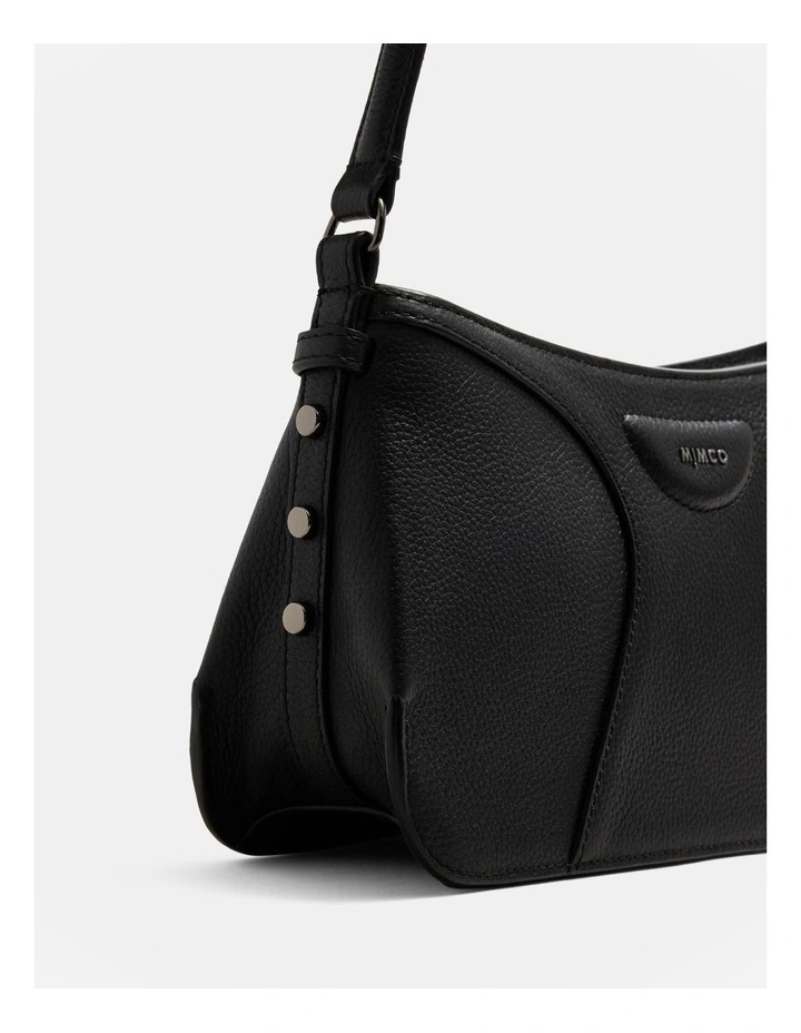 Eclipse Shoulder Bag in Black Gunmetal image 6