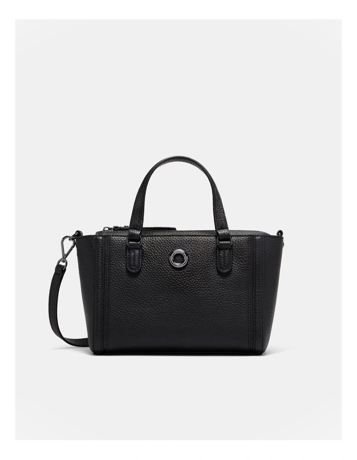 Orbit Mini Tote Bag in Black Gunmetal image 1