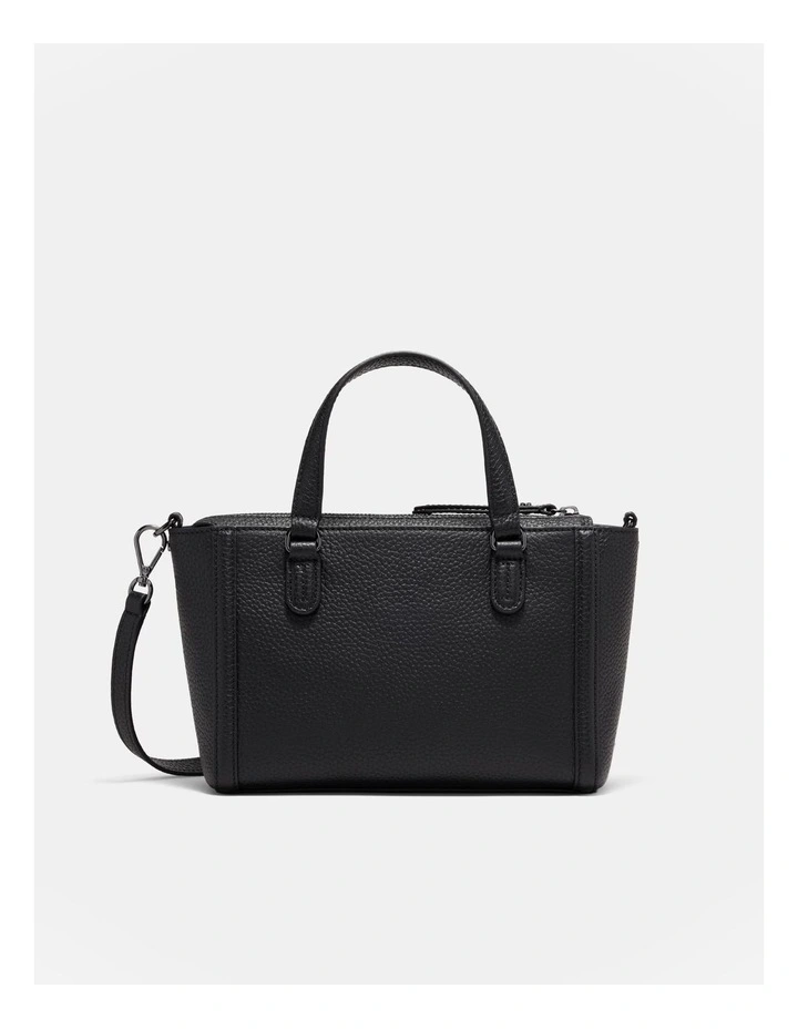 Orbit Mini Tote Bag in Black Gunmetal image 5