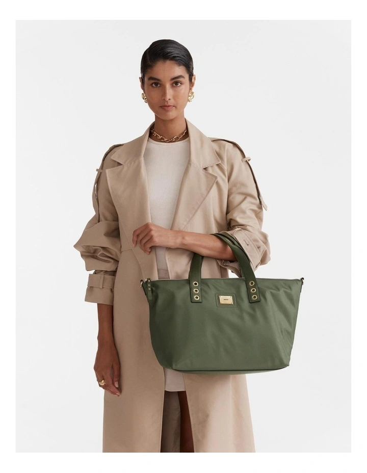 Elements Tote Bag in Winter Moss image 2