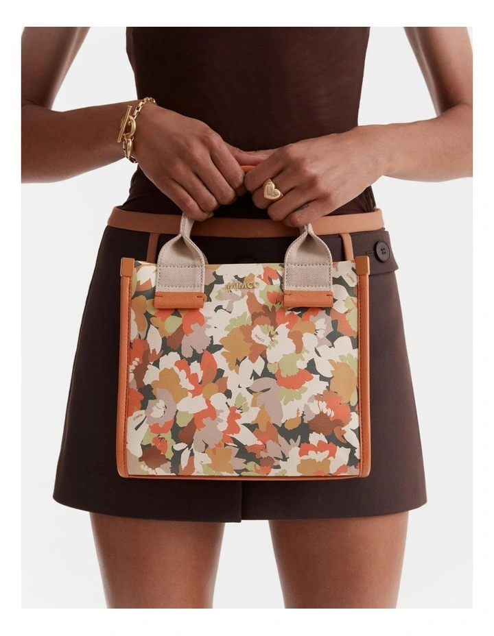 Patch Mini Tote Bag in Camo Print image 4