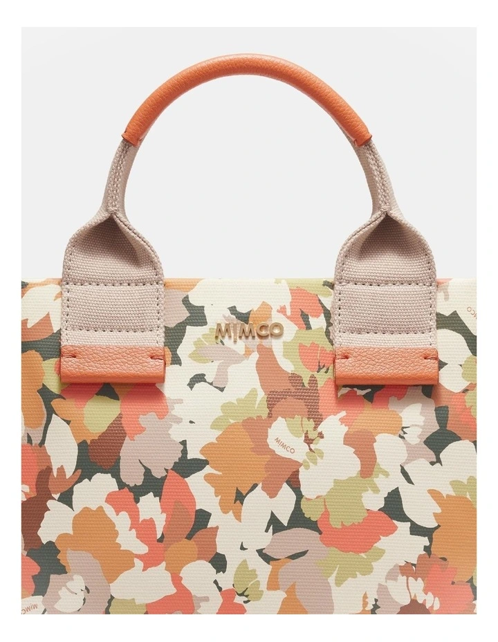 Patch Mini Tote Bag in Camo Print image 6