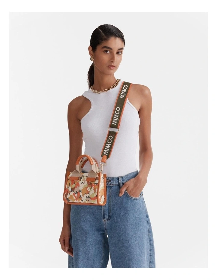 Patch Micro Tote Bag in Camo Print image 2