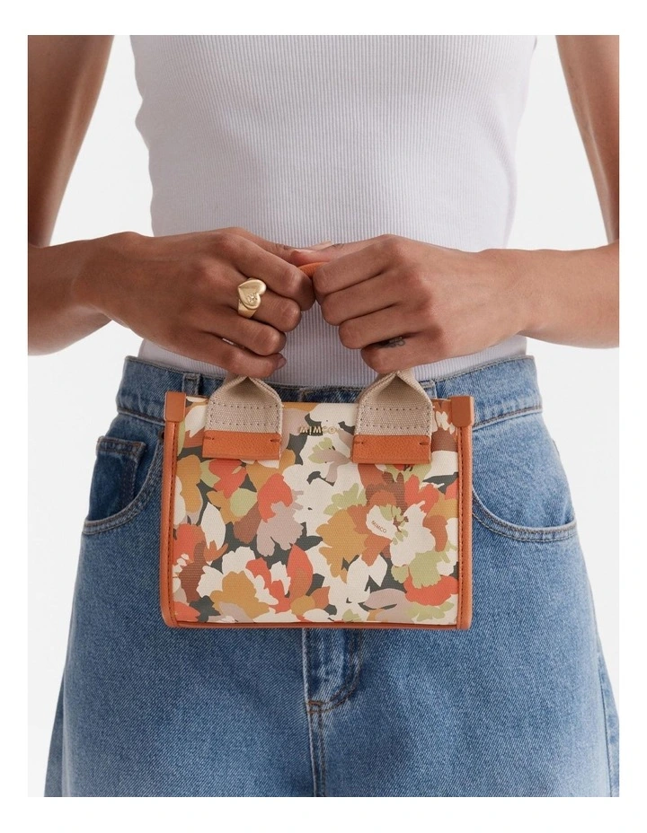 Patch Micro Tote Bag in Camo Print image 4