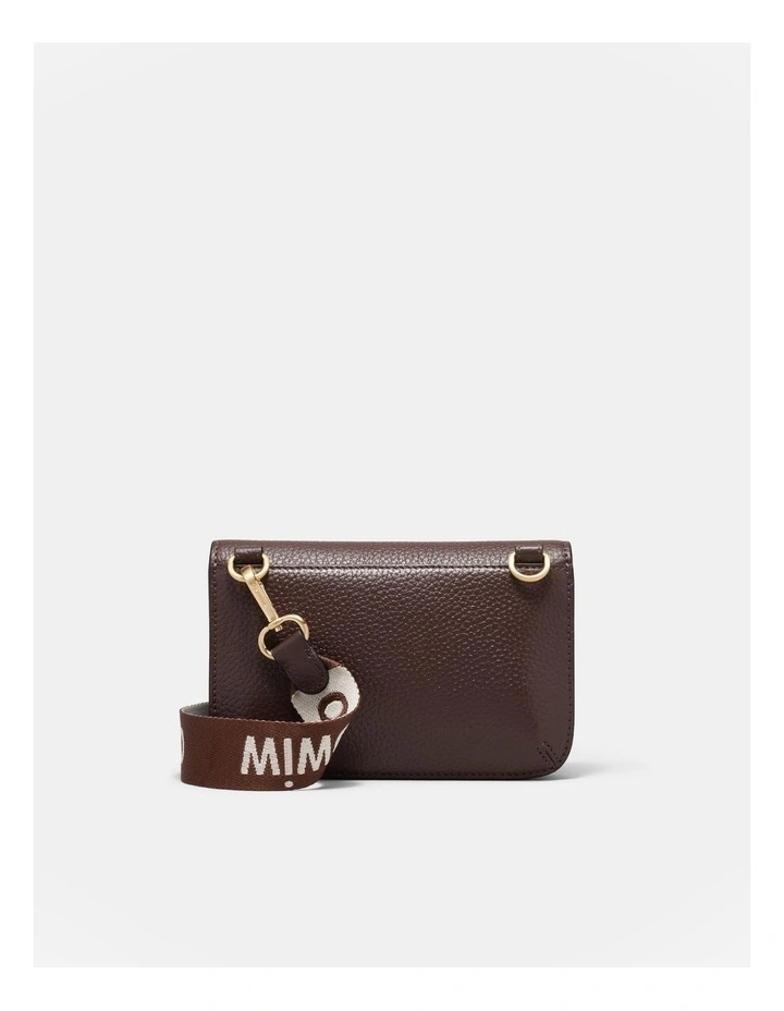 Jett Flapover Crossbody Bag in Choc Berry image 5