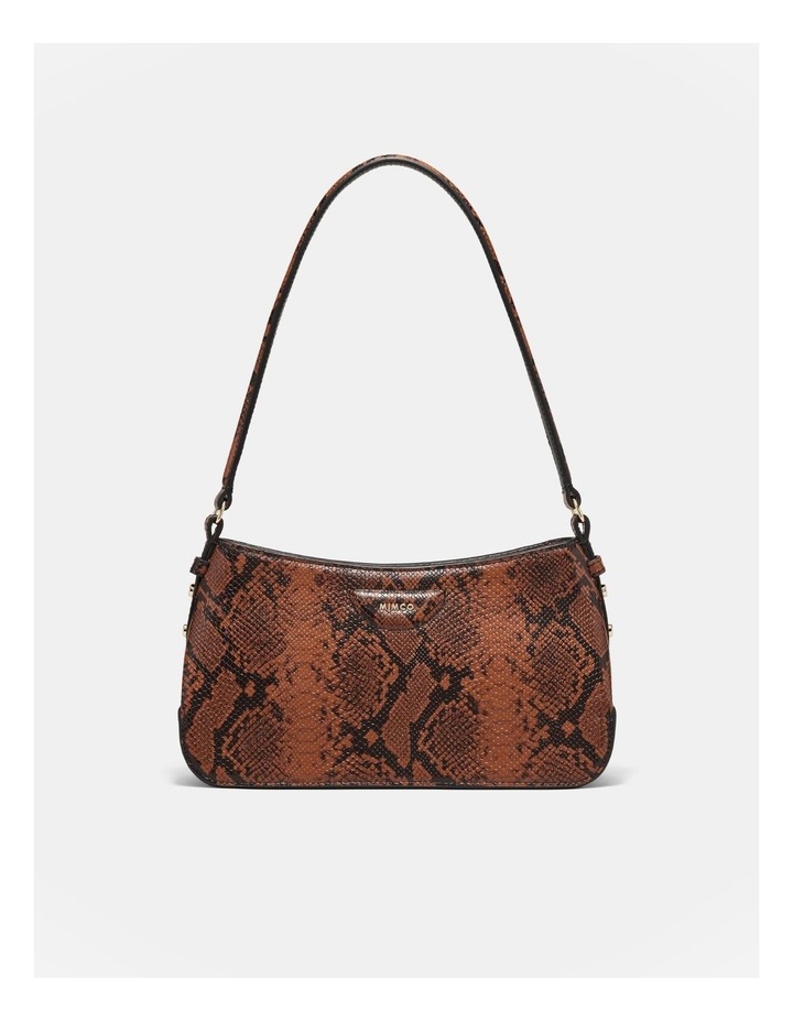 Eclipse Shoulder Bag in Whiskey Snake Tan