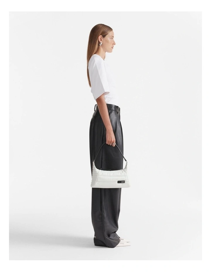 Driver Shoulder Bag in Off White image 4