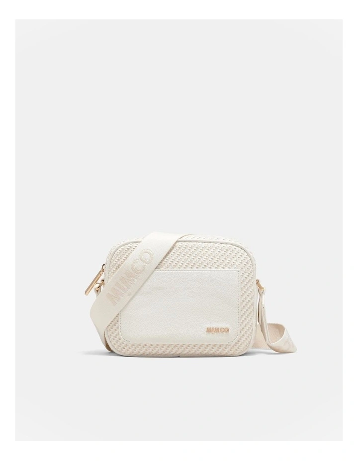 Northcote Camera Crossbody Bag in White image 1