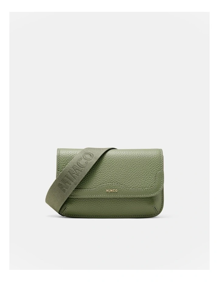 Jett Flapover Crossbody Bag in Soft Sage image 1