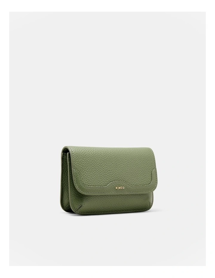 Jett Flapover Crossbody Bag in Soft Sage image 3
