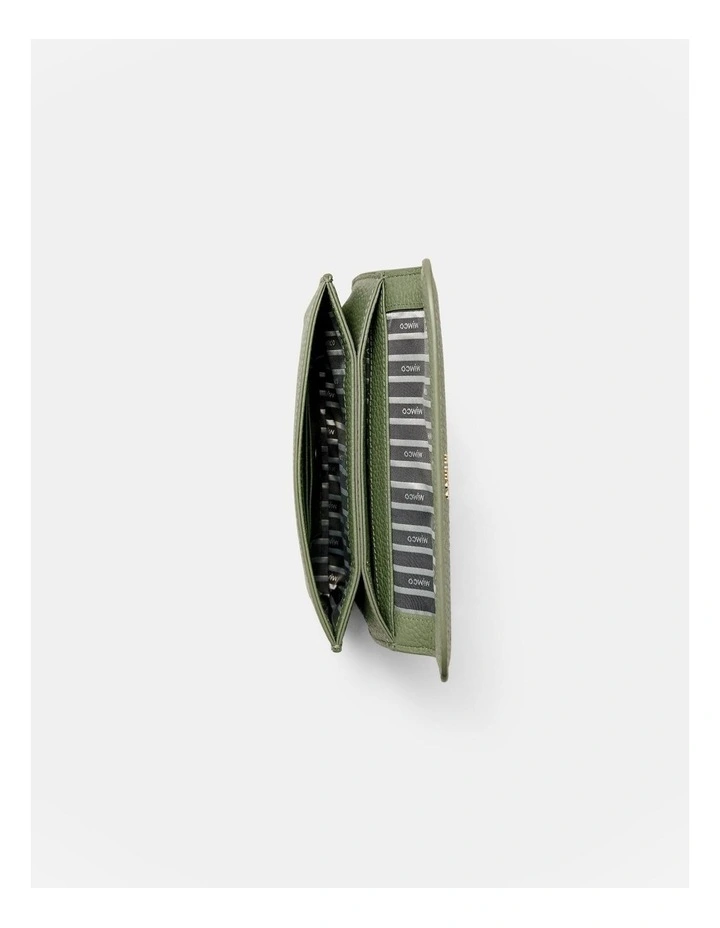 Jett Flapover Crossbody Bag in Soft Sage image 7