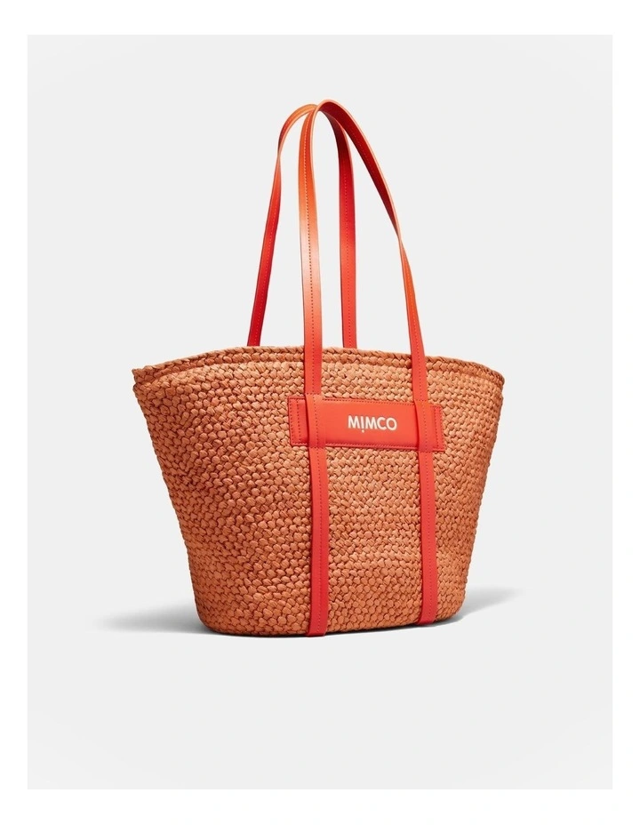 Desert Basket Tote Bag in Mandarin image 3