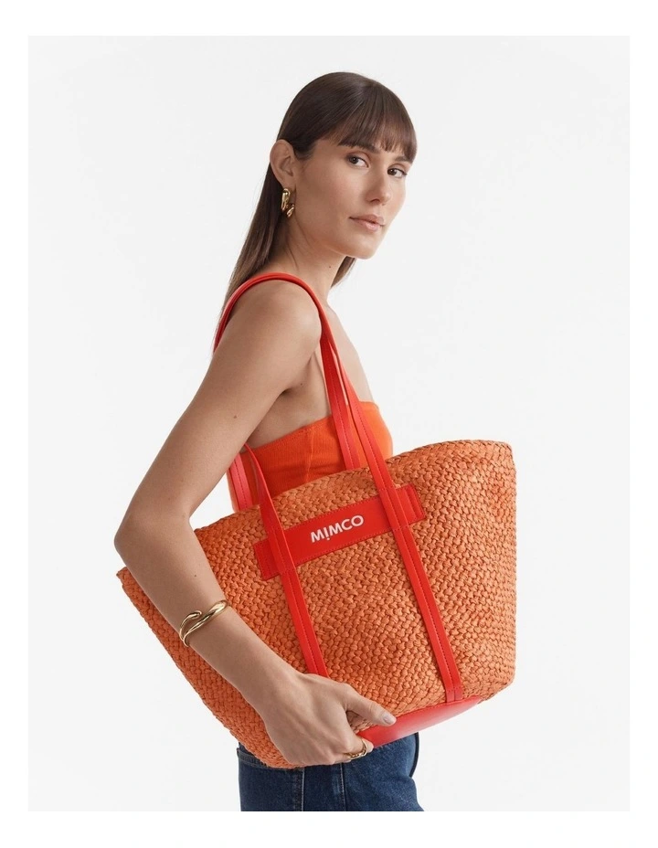 Desert Basket Tote Bag in Mandarin image 4