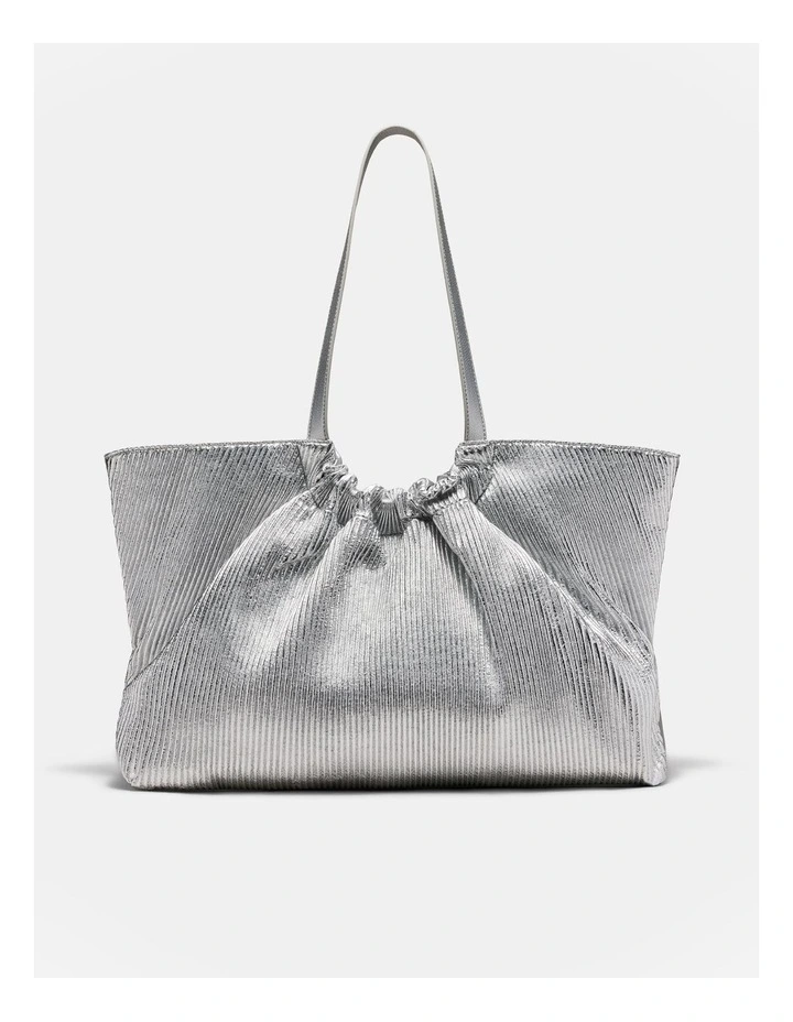 Haze Tote Bag in Silver image 1