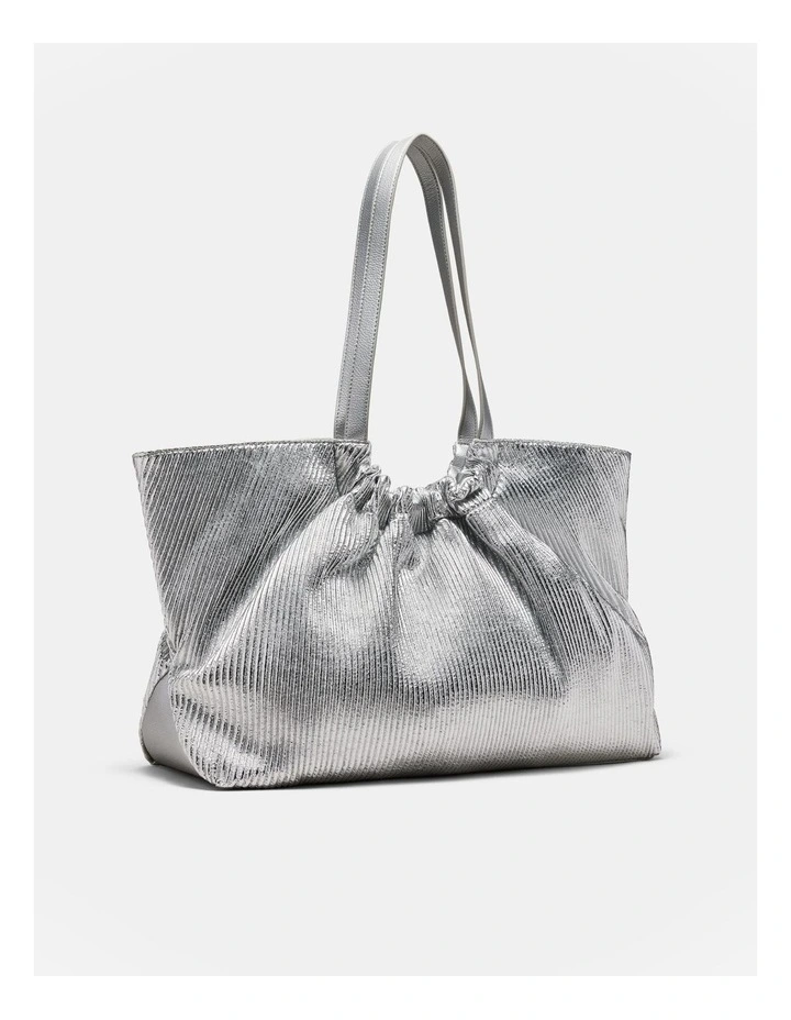 Haze Tote Bag in Silver image 3