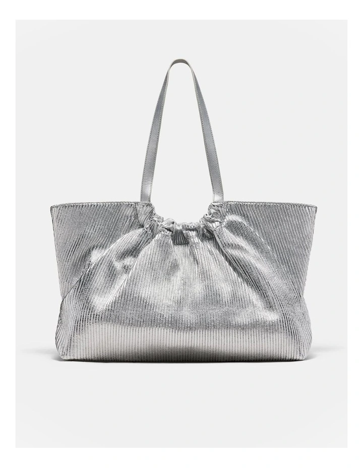 Haze Tote Bag in Silver image 5