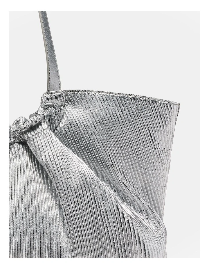 Haze Tote Bag in Silver image 6
