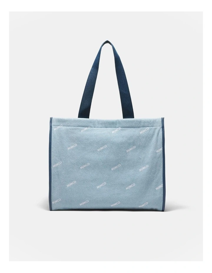 Poolparty Tote Bag in Denim image 1