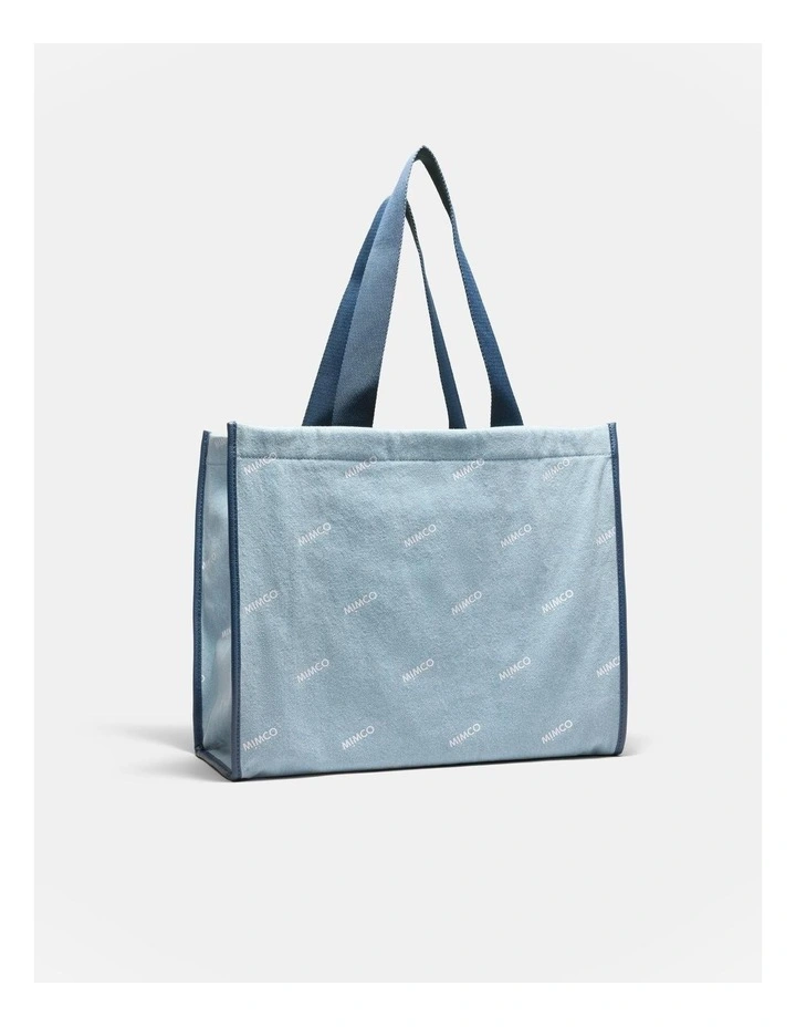 Poolparty Tote Bag in Denim image 3
