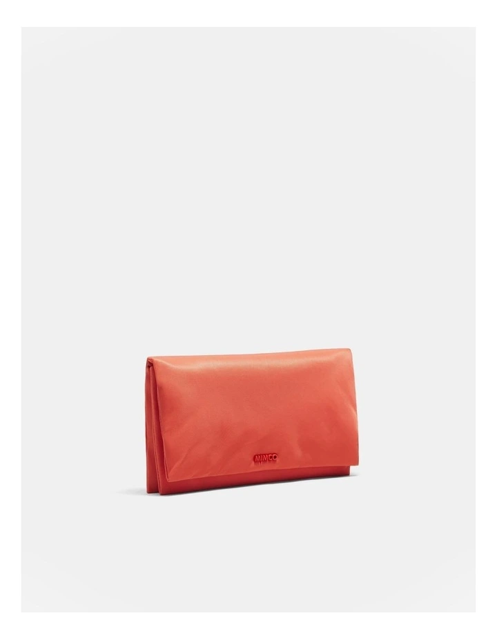 Puffy Nylon Crossbody Bag in Mandarin image 3