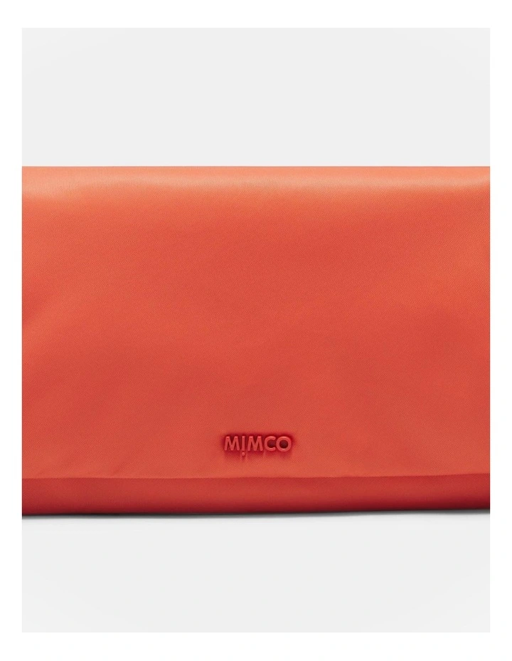 Puffy Nylon Crossbody Bag in Mandarin image 6