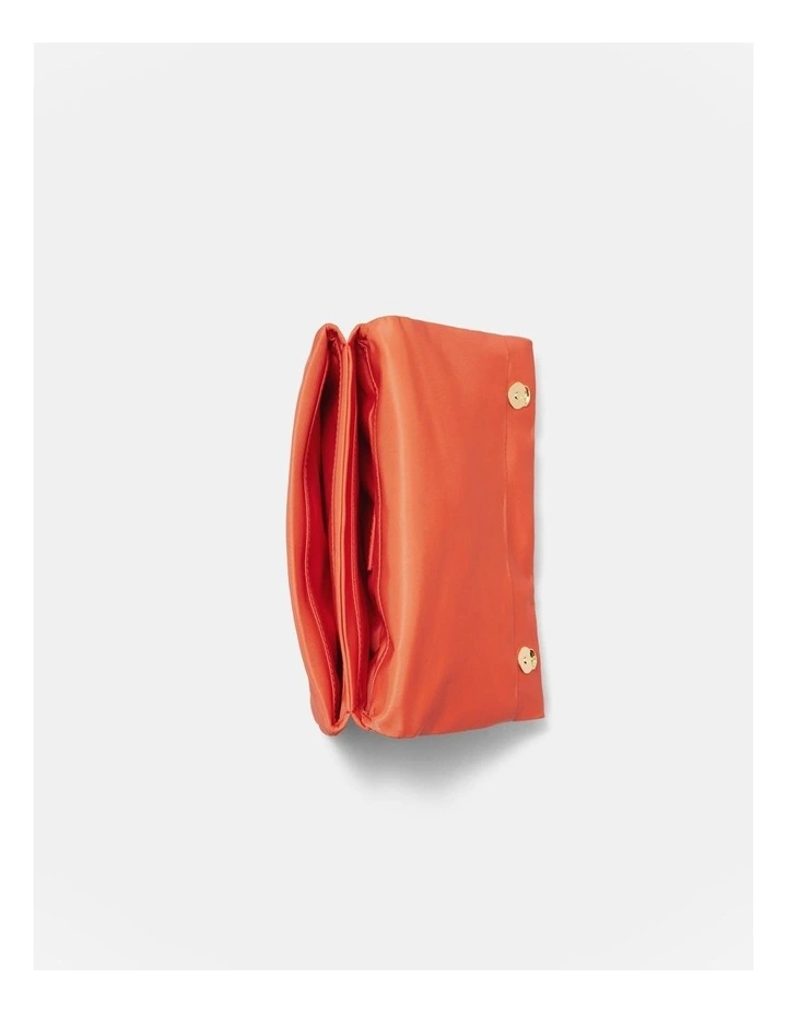 Puffy Nylon Crossbody Bag in Mandarin image 7