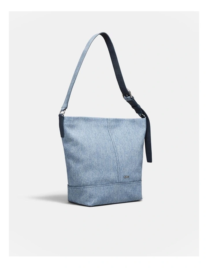 Lens Bucket Bag in Denim image 3