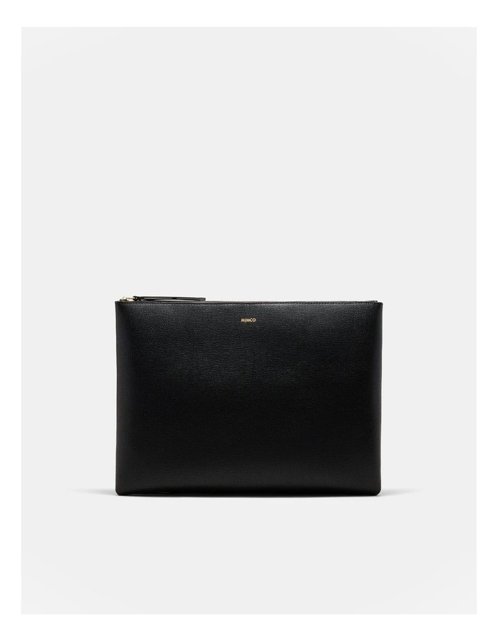 Mimco Metro Worker Tote Bag in Black Brushed Lg | MYER