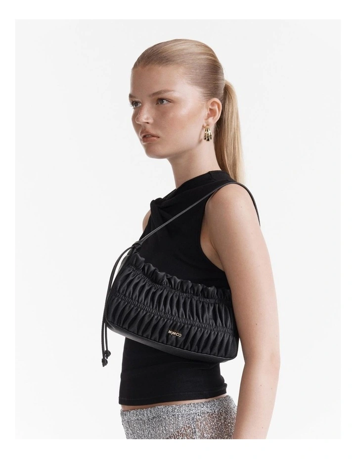 Whimsy Shoulder Bag in Black image 4