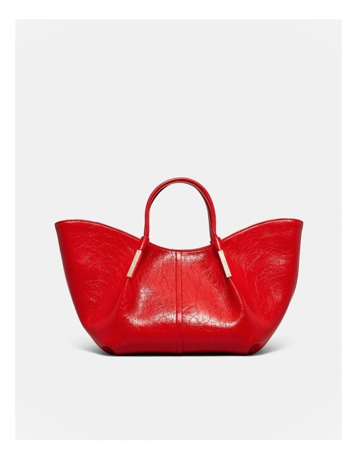 Mayara Mini Tote Bag in Red image 1