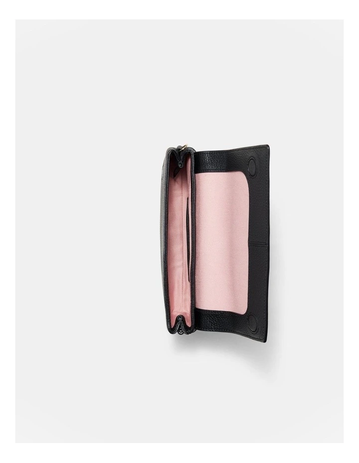 Drift Crossbody Bag in Black Light Gold image 7