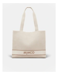 Blondie Boxy Tote Bag in Alabaster