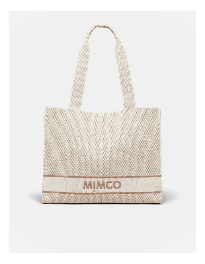 Blondie Boxy Tote Bag in Alabaster image 1