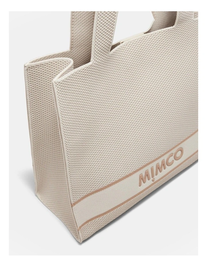 Blondie Boxy Tote Bag in Alabaster image 6
