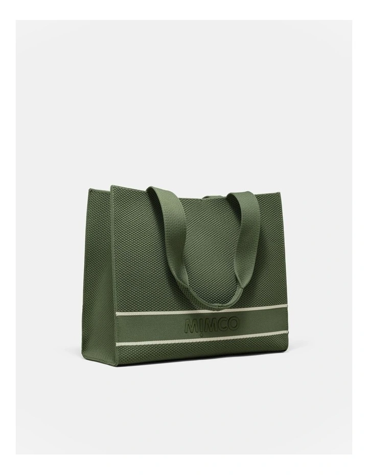 Blondie Boxy Tote Bag in Soft Sage image 3