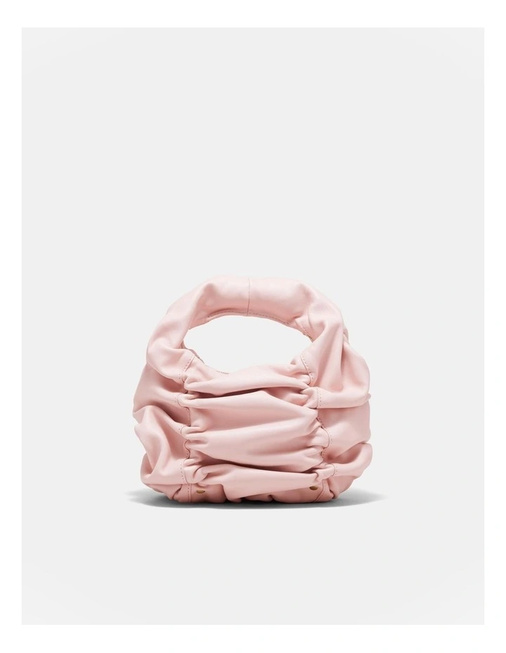 Solace Mini Leather Grab Bag in Ballet image 5