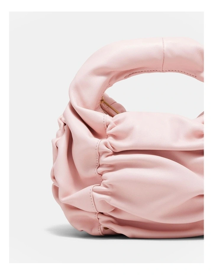 Solace Mini Leather Grab Bag in Ballet image 6