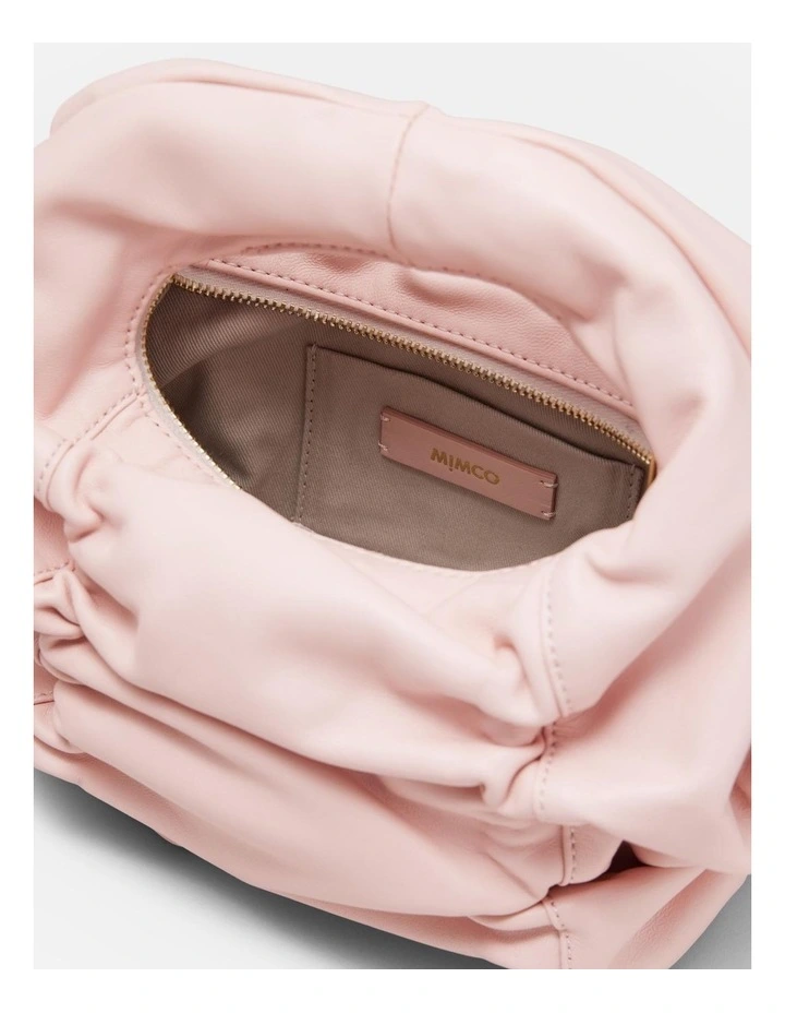 Solace Mini Leather Grab Bag in Ballet image 7