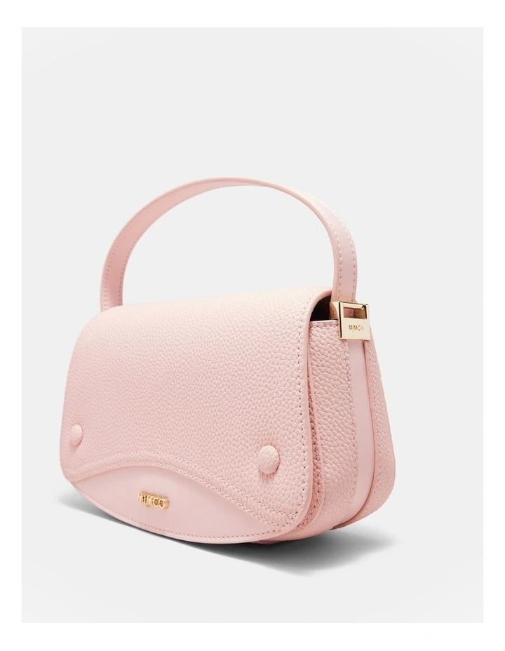 Giselle Mini Saddle Bag in Ballet image 6