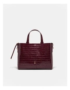 Metro Mini Tote Bag in Cherry